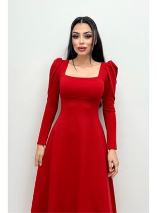 Giyim Masalı Red Evening Dresses