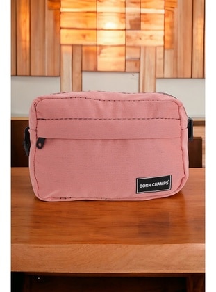 Powder Pink - Shoulder Bags - Bestenur