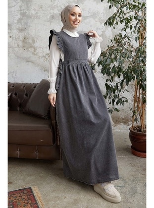 Grey - Modest Dress - InStyle