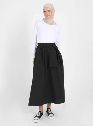 Black - Skirt - Vav