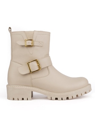 Beige - Boots - Polact
