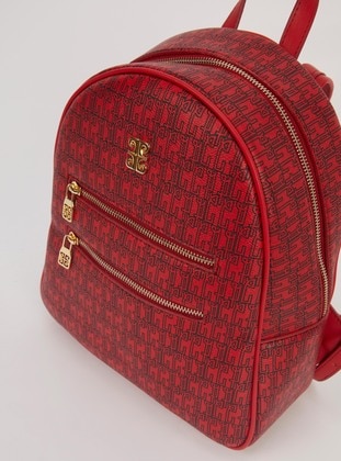 Red - Backpacks - Pierre Cardin