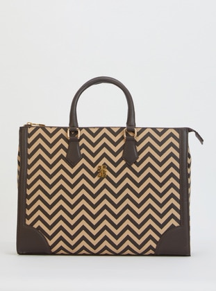 Mink - Coffee Brown - Clutch Bags / Handbags - Pierre Cardin