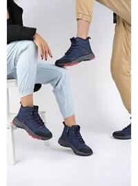Navy Blue - Outdoor Shoes - Boots