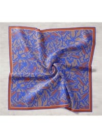 Blue - 50ml - 100% Silk Scarf