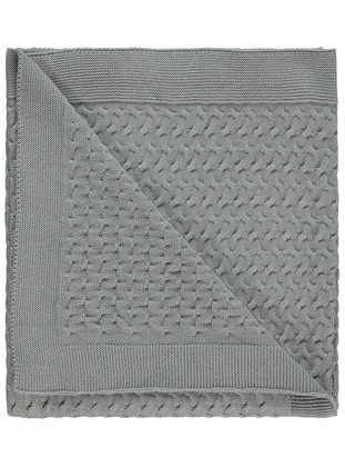 Grey - Blanket - Katamino