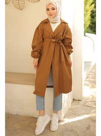 Tan - Trench Coat