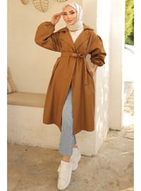 Tan - Trench Coat