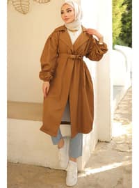 Tan - Trench Coat