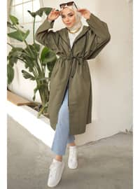 Khaki - Trench Coat