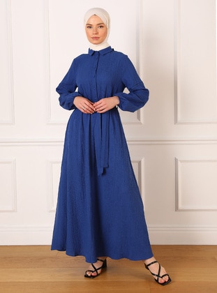 Saxe Blue - Modest Dress - Refka