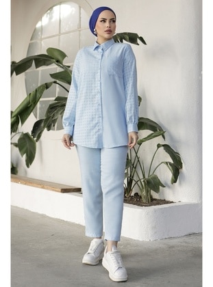 Baby Blue - Unlined - Suit - InStyle
