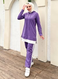 Dark Lilac - Plus Size Suit