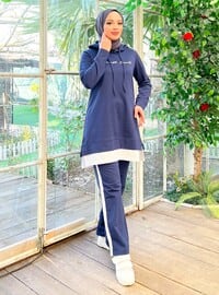 Light Navy Blue - Plus Size Suit
