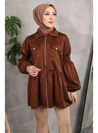 Brown - Fully Lined - Jacket