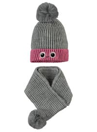 Grey - Kids Hats & Beanies