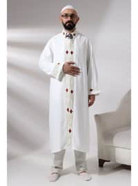 White - Stripe - Prayer Clothes