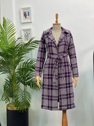 Purple - Coat - Esre Store