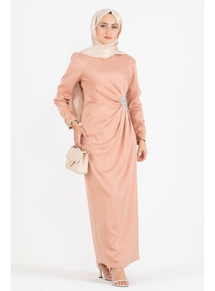Powder Pink - Evening Dresses - Sevitli