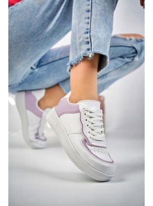 Muggo MGSVT22 Kadın Sneaker Ayakkabı LİLA