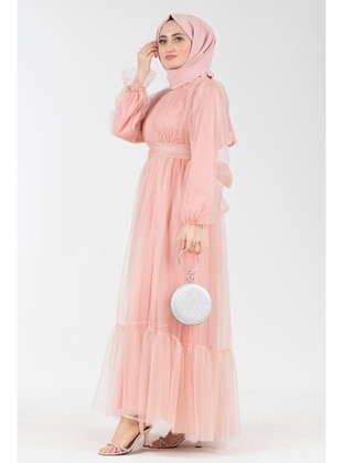 Pink - Evening Dresses - Sevitli