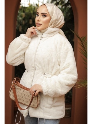 White - Fully Lined - Puffer Jackets - InStyle