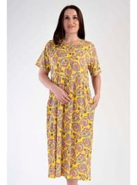 Yellow - Plus Size Pyjamas