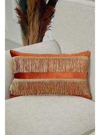 Brick Red - Throw Pillow Covers