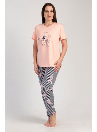 Pink - Plus Size Pyjamas - Vienetta