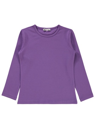 Purple - Girls` Sweatshirt - Civil Girls