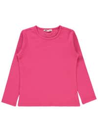 Fuchsia - Girls` Sweatshirt