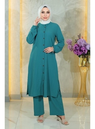 Turquoise - Suit - MISSVALLE