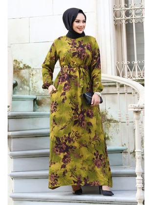 Pistachio Green - Modest Dress - Tesettür Dünyası