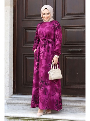 Lilac - Modest Dress - Tesettür Dünyası