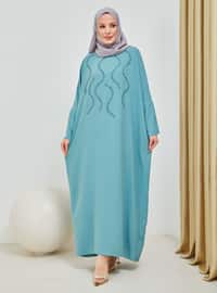 Icy Blue - Plus Size Dress