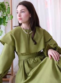 Pistachio Green - Modest Dress