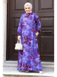 Purple - Modest Dress