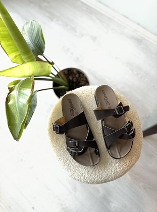 Brown - Sandal - 400gr - Slippers - Shoescloud
