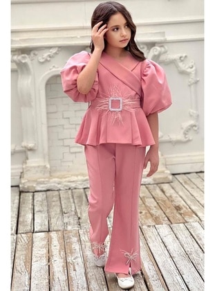 Pink - Girls` Suit - Riccotarz