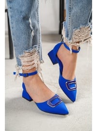 Saxe Blue - High Heel - Casual Shoes