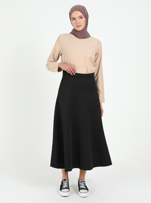 Black - Skirt - Vav