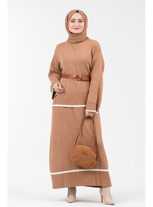 Camel - Knit Suits - Sevitli