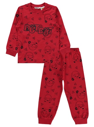 Red - Boys` Pyjamas - Kukuli