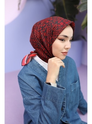 Red - Scarf - Silk Home