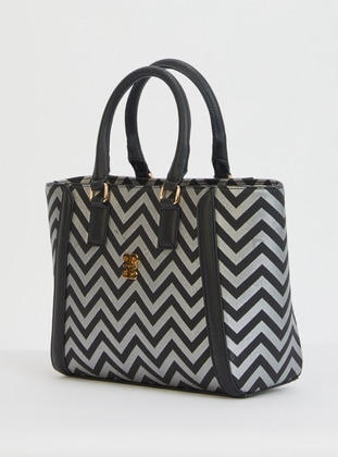Silver color - black - Shoulder Bags - Pierre Cardin