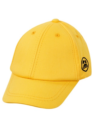 أصفر - قبعات وقبعات صوف أطفال - Civil Boys