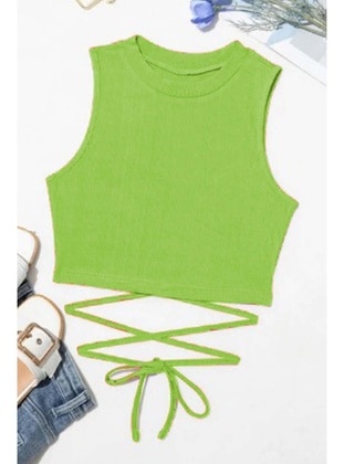 Green - Girls` T-Shirt - Riccotarz