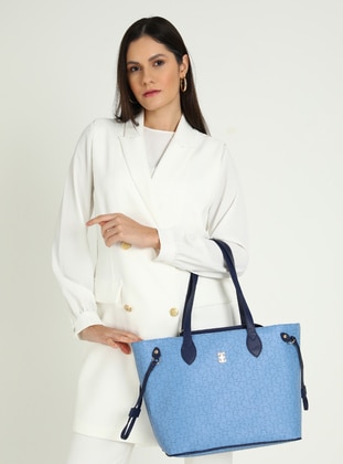 Blue - Shoulder Bags - Pierre Cardin