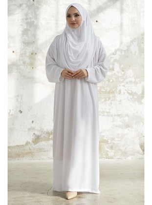 White - Unlined - Prayer Clothes - InStyle