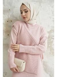 Powder Pink - Knit Dresses